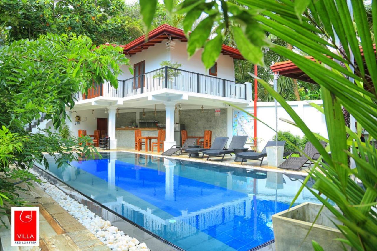Villa Red Lobster Hikkaduwa Bagian luar foto